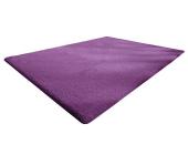 Hochflor-Teppich, aubergine