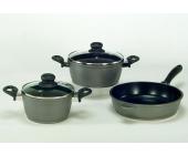 KRUGER Aluguß-Pfannen/Topf-Set mit Keramik-Beschichtung, Krüger, »POTSD, SET 1