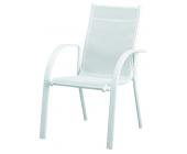 Kettler Tampa Gartenstuhl stapelbar weiss 01440-000