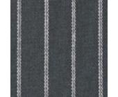 Sieger Relax- Auflage 168x50x4cm, grau/Streifen weiß