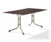 Sieger Boulevard-Klapptisch Puroplan 165x95cm champ./mocca