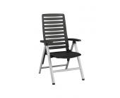 Kettler Klappsessel Wave silber/anthrazit 0302001-0000