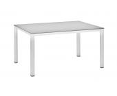 Kettler Advantage Lofttisch 140x95 cm Alu/Kettalux weiss/weiss 0301820-5000