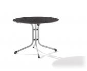 Sieger Boulevardtisch Puroplan Ø100cm graphit/anthr.