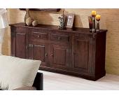 Sideboard, kolonialbraun, 4-türig