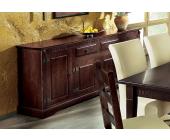 Sideboard, kolonialbraun, 3-türig