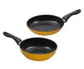 KING SET: Bratpfannen-Set mit Keramikbeschichtung, KING® (2tlg.)