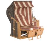 Strandkorb Rustikal 250 Plus, braun
