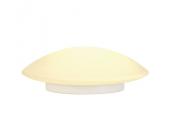 SLV Wandleuchte, WL 104 E27, rund, weisses Glas, max. 60W