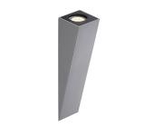 SLV ALTRA DICE Wandleuchte, WL-2, silbergrau, GU10, max. 50W