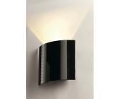 SLV SAIL Wandleuchte, WL 1, schwarz, 1x3W LED, warm weiss