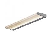 SLV WORKLIGHT WAVE, Wandleuchte, WL-1, silbergrau, 1xT5 39W
