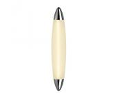 SLV CREST Wandleuchte, WL-1, chrom, weisser Kunststoff, 2xT5 24W