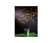Lunartec LED-Gartendeko mit 75 warmweißen LEDs