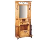 Mexico Garderobe - Mexico Möbel Massivholz Pinie Landhaus rustikal Mexiko Mexikanische