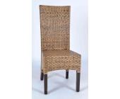 Rattanstuhl 'Borneo' - Massivholz-Möbel Rattan modern