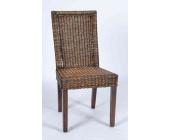 Rattanstuhl 'Kevin' - Massivholz-Möbel Rattan modern