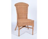 Rattanstuhl 'Arjuna' - Massivholz-Möbel Rattan modern