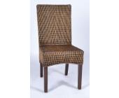 Rattanstuhl 'Eskulin' - Massivholz-Möbel Rattan modern