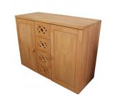 Empinio24 Sideboard Kommode Anrichte MITRA Buche massiv geölt