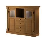 Heine: Highboard, kirsch