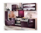 Küchenblock »Fulda«, Ausführung B: Aubergine