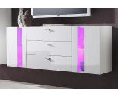 Sideboard, Breite 140 cm oder 160cm, weiß, Breite 140 cm