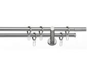 BLOME Gardinenstang, Blome, »Zerbst«, nach Maß ø 20 mm, edelstahl, 2 läufig