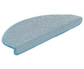 DEKOWE Stufenmatte, Dekowe, »Dortmund«, Sisal, hellblau, Gr.21