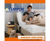 TEMPUR Matratzenhalter Chrom Satz B Doppelbett