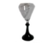 NIC DUYSENS Vase in Pokalform, schwarz