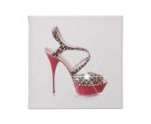 ARTland Wandbilder, Schuh Leopard