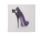 ARTland Wandbilder, Schuh lila
