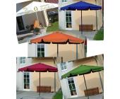 Sonnenschirm aus Aluminium, Seilsystem, 3m ~ Variantenangebot