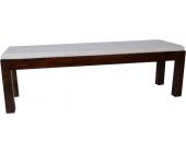 Sitzkissen beige 160cm - Massivholz-Möbel 100% Baumwolle