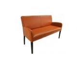 Empinio24 ALFO Polsterbank Sitzbank 120 cm Gastrobank massiv in Kunstleder