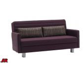 ELL+ELL Faltsofa Schlafsofa Klappsofa Sofia Brombeer 169 cm