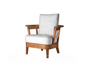 Driade Borgos Sessel, hellgrau