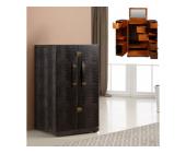 Kauf-Unique.de Koffer-Schrank Holz Kolonial Loric