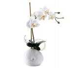 WOHNTRAUM COLLECTION Kunstpflanze Orchidee »Blütenwunder«, weiß, Wohntraum Collection