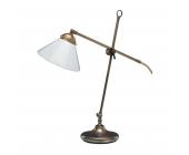 LMS Leuchten Tischleuchte Kolta - Altmessing - 54cm