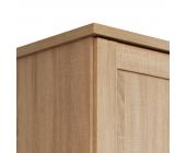 Arte M Kleiderschrankkranz Acasa - Eiche Dekor (Für 3-türigen Schrank)