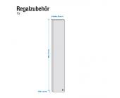 Arte M Tür Carry - 4 Fächer - Regal-Zubehör (Esche dunkel)