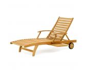 Belardo Rollenliege Despina - Armlehne - Teak