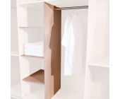 Solutions Schrankunterteilung Solutions - Birke Dekor (Höhe: 216cm)