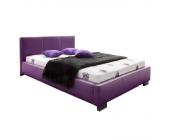 Home Design Bett Dunedin - Lila (Liegefläche: 140 x 200 cm)