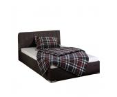 Monaco Bett Set New Jersey - Textil Braun (Liegefläche: 100 x 200cm - Basic)