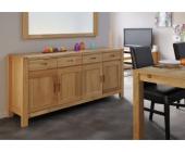 Kauf-Unique.de Sideboard 4 Türen Holz Soraya