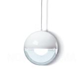 Koziol Pendelleuchte Orion, solid senfgrün und transparent klar