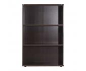 home24office Aktenregal Avero - 3 Ordnerhöhen - Wenge Dekor